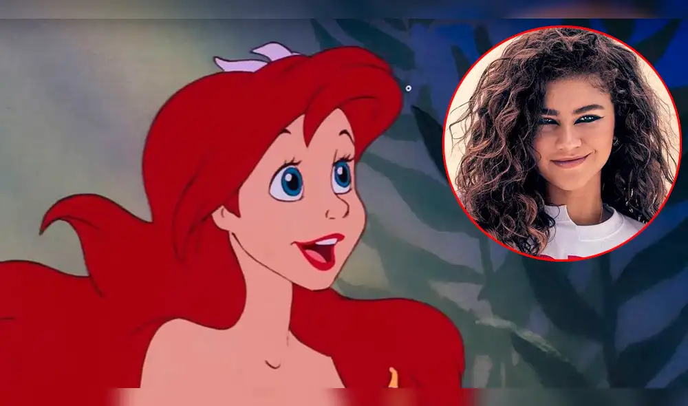 Zendaya podría ser la próxima Sirenita