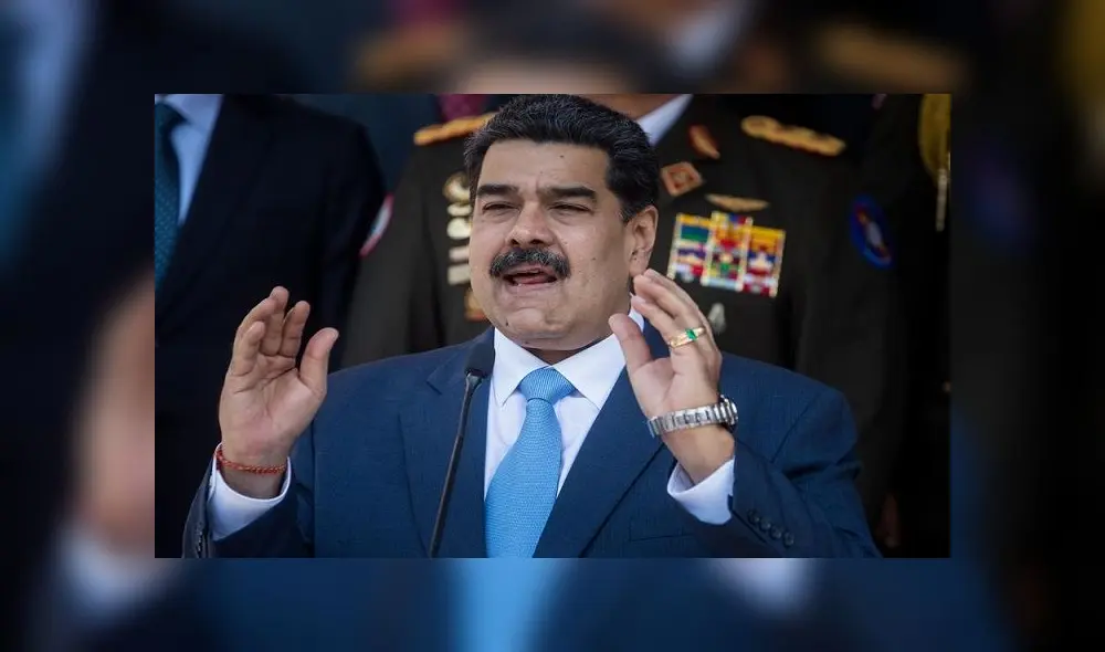 "Un ataque terrorista en medio de una pandemia", fustigó Nicolás Maduro. Foto: EFE "Un ataque terrorista en medio de una pandemia", fustigó Nicolás Maduro. Foto: EFE