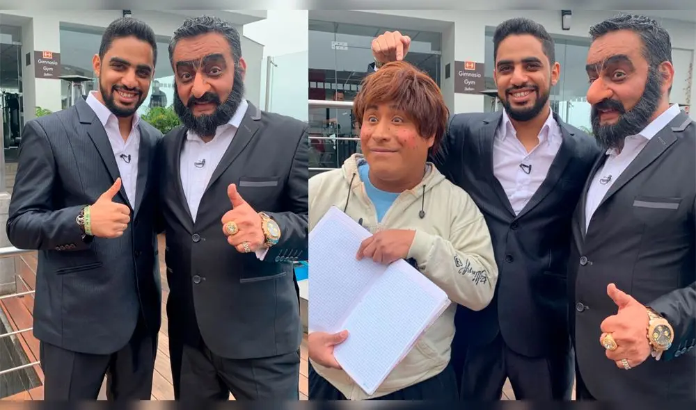 Multimillonario árabe se emocionó al ser imitado en “El wasap de JB”