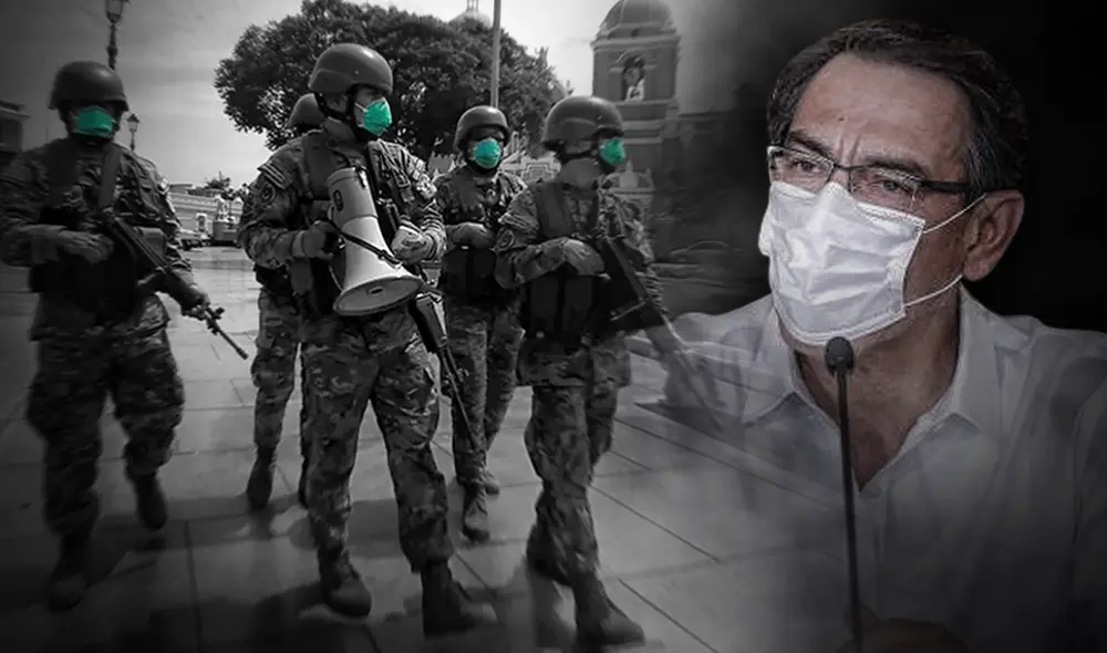 Martín Vizcarra convocó a los reservistas del Ejército para controlar el cumplimento de las medidas dictadas por el coronavirus. Composición: Gerson Cardoso/La República. Martín Vizcarra convocó a los reservistas del Ejército para controlar el cumplimento de las medidas dictadas por el coronavirus. Composición: Gerson Cardoso/La República.