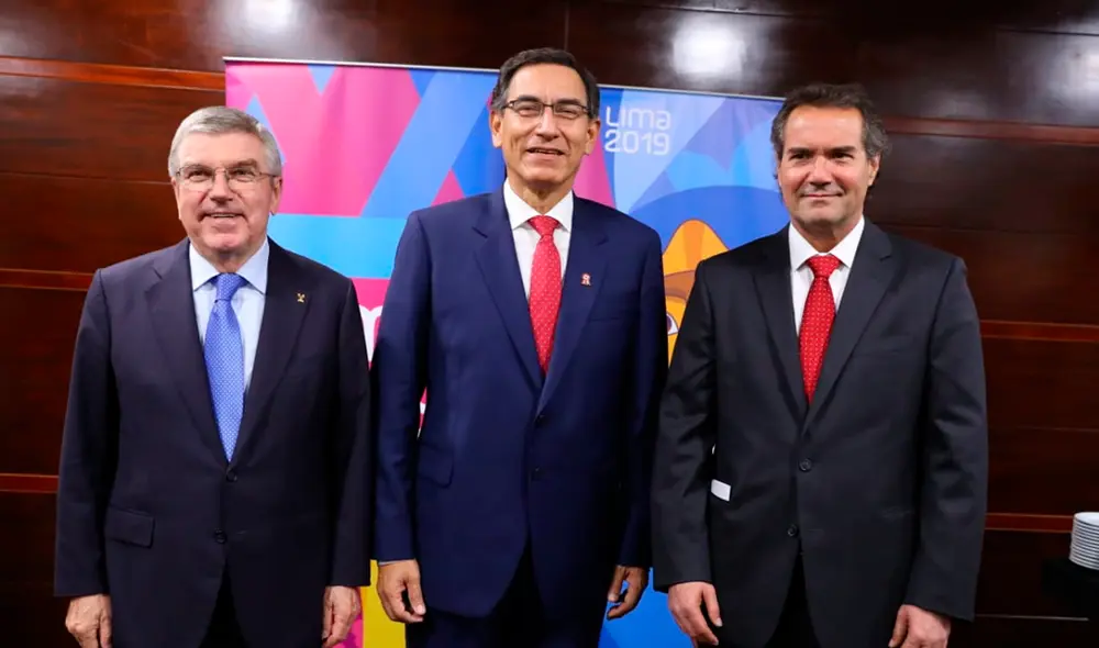 Vizcarra en ceremonia de apertura Lima 2019. Foto: Presidencia.
