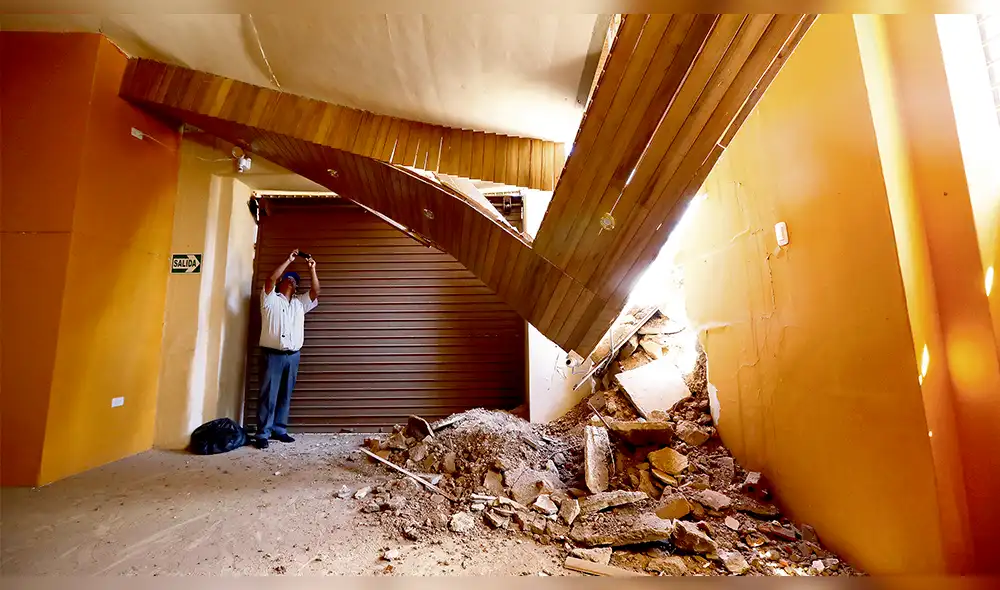 En Yurimaguas las casas se cayeron, pero no las ganas de salir adelante
