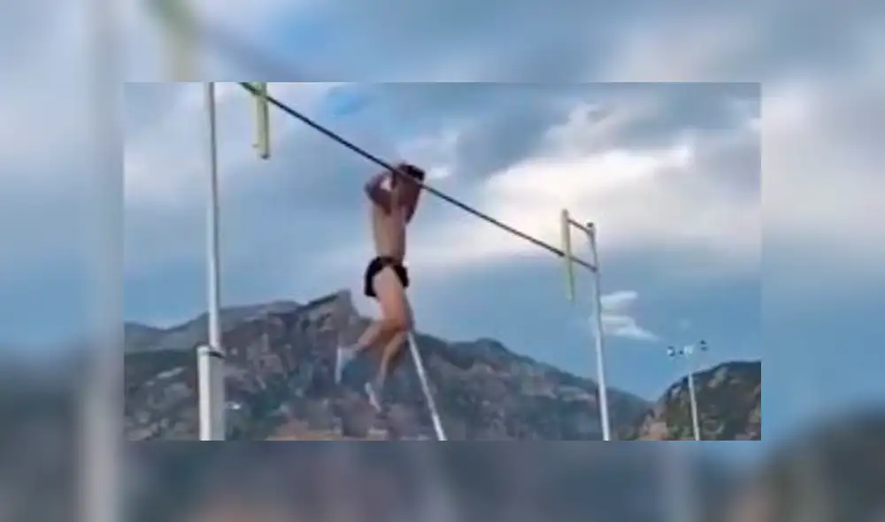 Atleta se desgarra las partes íntimas en salto con garrocha [VIDEO]