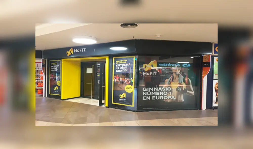 La empresa Mcfit en España cerró sus puertas ante la crisis del coronavirus. Foto: Web. La empresa Mcfit en España cerró sus puertas ante la crisis del coronavirus. Foto: Web.