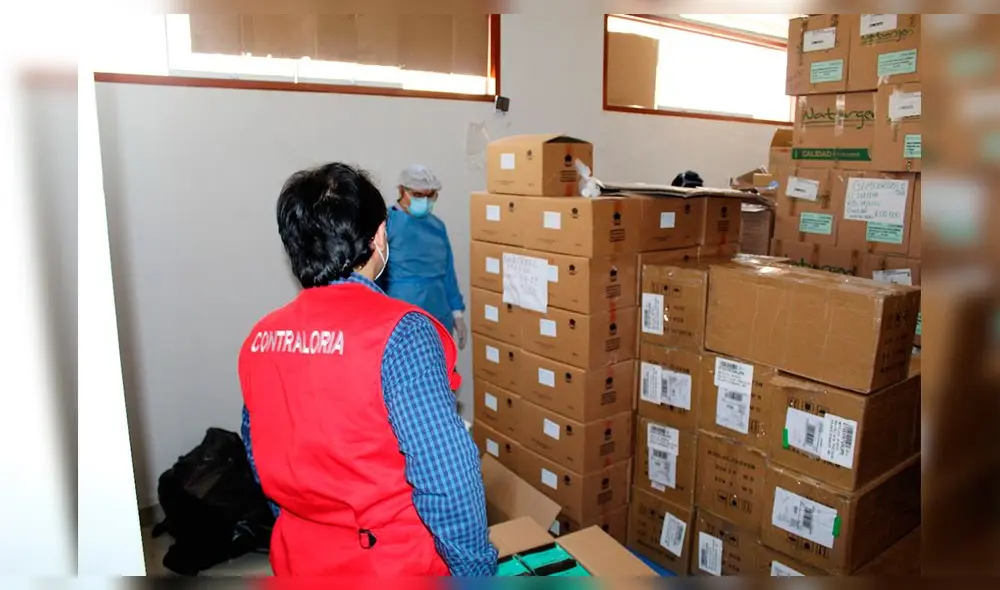 Contraloría intervino en la Gerencia Regional de Salud para verificar las órdenes de compra.