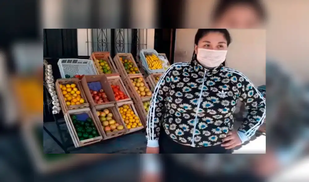 Ana se convirtió en furor en las redes sociales al invertir el dinero del bono en una verdulería. Ana se convirtió en furor en las redes sociales al invertir el dinero del bono en una verdulería.