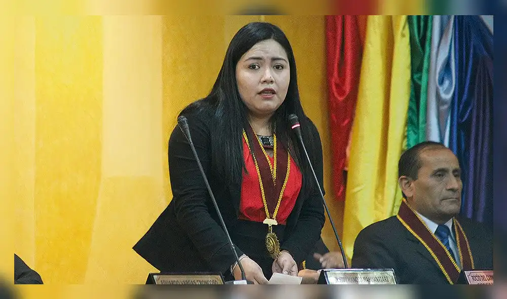 Consejera Heidi Hanco.