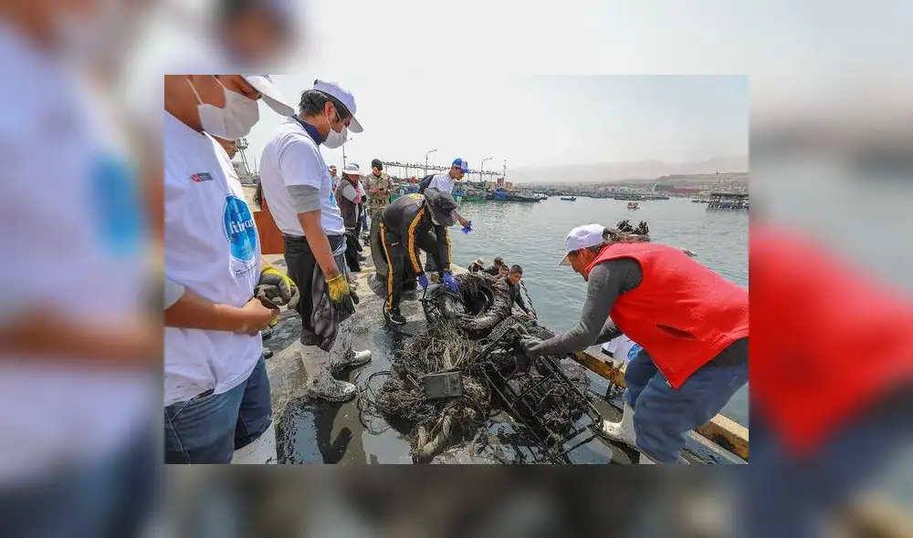 Recogen más de una tonelada de basura del fondo del mar en Moquegua