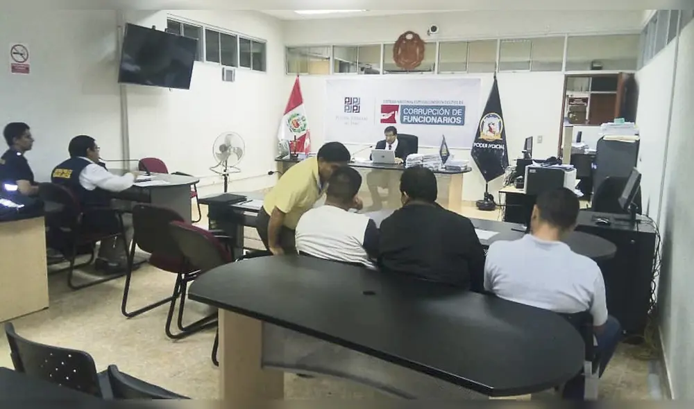 Dan 18 meses de prisión preventiva a tres policías por presunta coima Dan 18 meses de prisión preventiva a tres policías por presunta coima