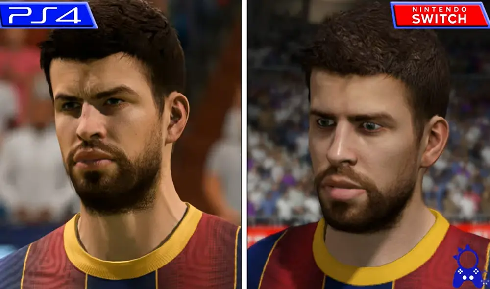 Gerard Piqué en FIFA 21. Foto: Captura de YouTube