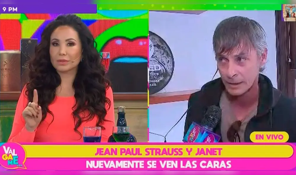 Janet Barboza enfrenta en vivo a Jean Paul Strauss: “fuiste injusto y malcriado conmigo” [VIDEO]