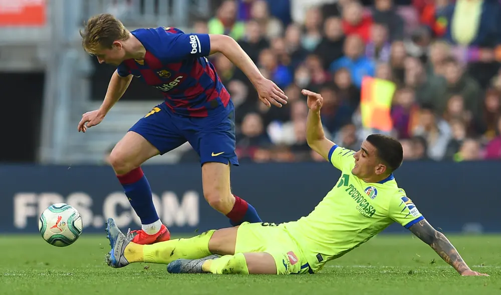 De Jong es actual jugador del FC Barclona. (Créditos: AFP) De Jong es actual jugador del FC Barclona. (Créditos: AFP)