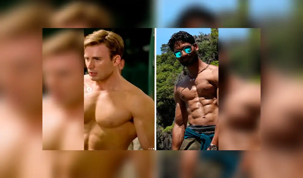 Fan de Capitán América muestra radical cambio físico inspirado en el superhéroe [FOTOS]