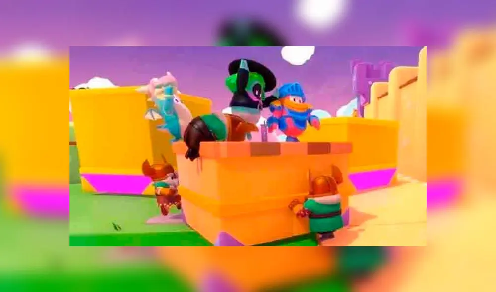 La nueva temporada de Fall Guys llegará con temática medieval. (Fotos: captura Devolver Digital)