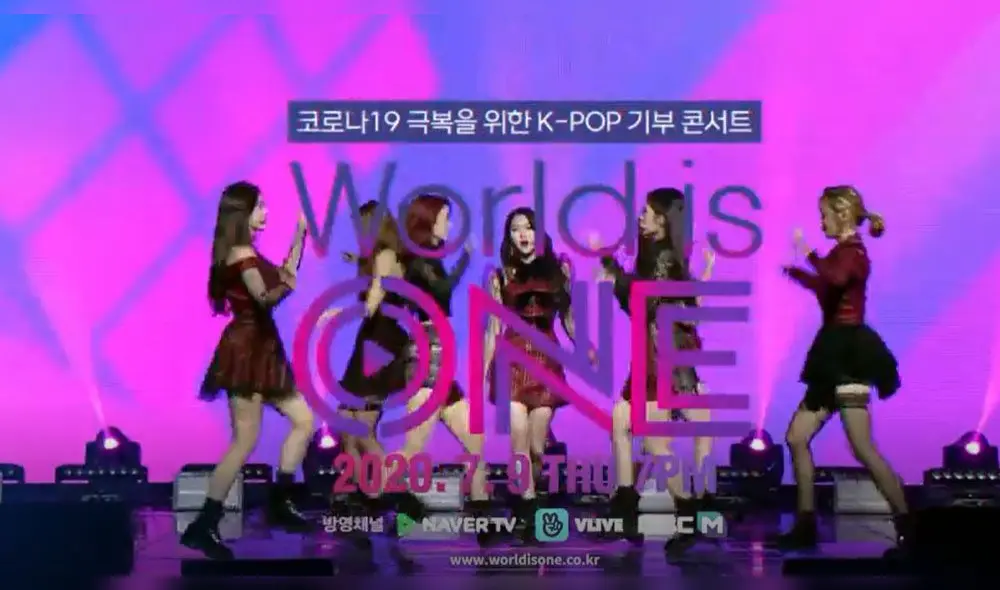 Desliza para ver más fotos de WORLD is one: show completo de SUPER JUNIOR, MAMAMOO y más en el concierto K-pop 2020. Créditos: Naver tv