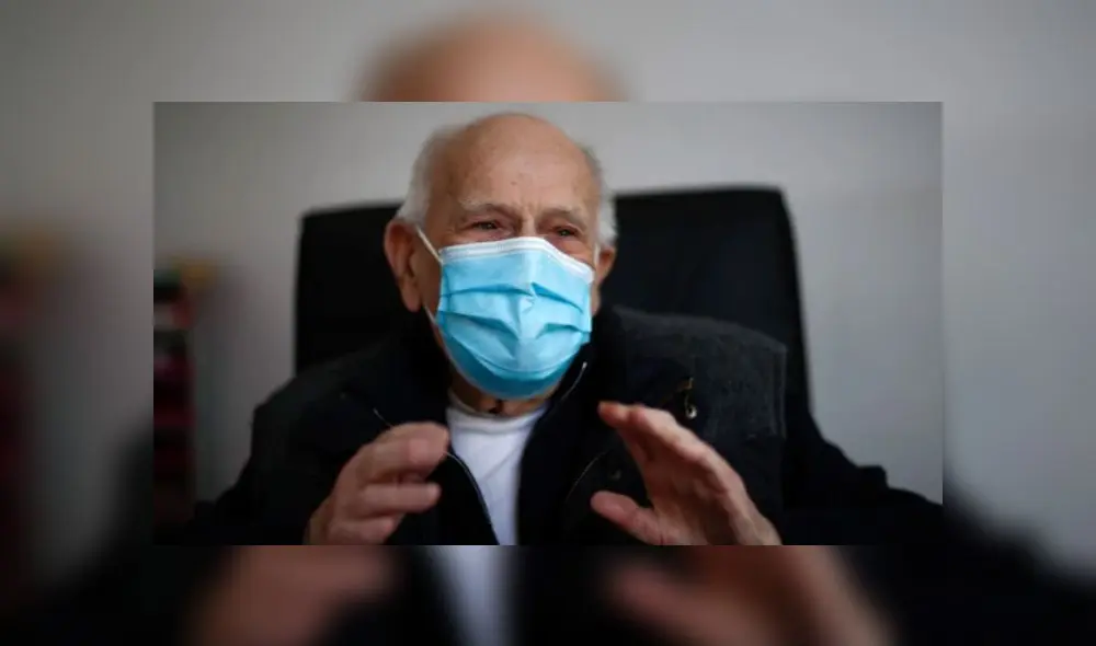 Christian Chenay atendió también a pacientes con tifus durante la Segunda Guerra Mundial. Fuente: Reuters. Christian Chenay atendió también a pacientes con tifus durante la Segunda Guerra Mundial. Fuente: Reuters.