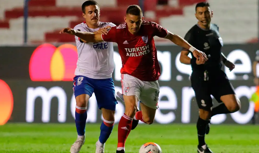Nacional y River Plate juegan este jueves por la vuelta de los cuartos de final de la Copa Libertadores 2020. Foto: EFE Nacional y River Plate juegan este jueves por la vuelta de los cuartos de final de la Copa Libertadores 2020. Foto: EFE