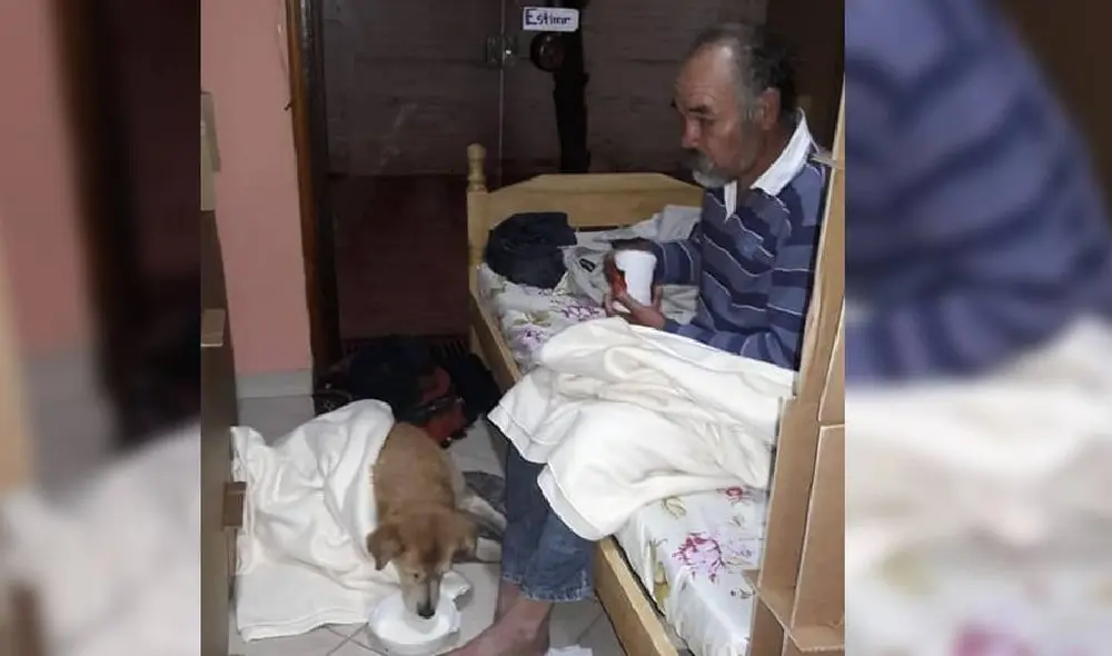 La historia del anciano conmovió a miles en las redes sociales. Foto: Facebook/Abogado Miguel Godoy