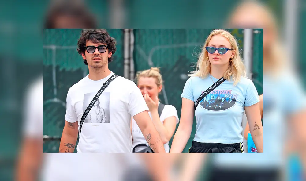 Sophie Turner y Joe Jonas se casaron en excéntrica boda en Las Vegas [VIDEOS]