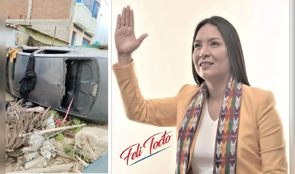 Ex candidata sufre accidente y se recupera favorablemente. Foto: La República. Ex candidata sufre accidente y se recupera favorablemente. Foto: La República.