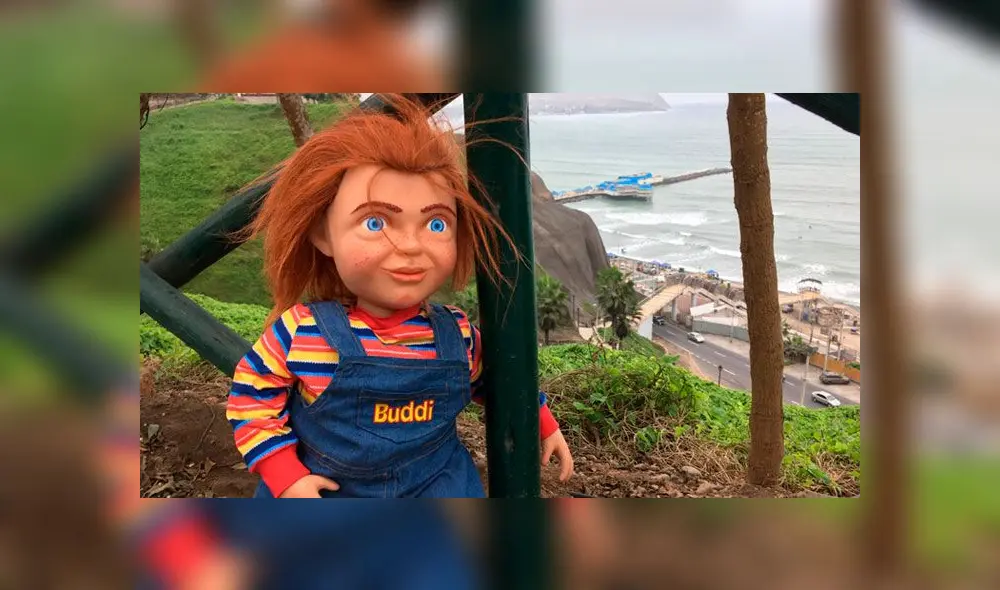 Chucky: El muñeco diabólico se pasea por calles de Lima. Foto: Difusión. Chucky: El muñeco diabólico se pasea por calles de Lima. Foto: Difusión.