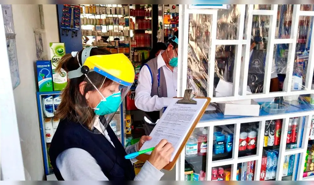 Cierran farmacias ubicadas en el distrito de Pomalca.