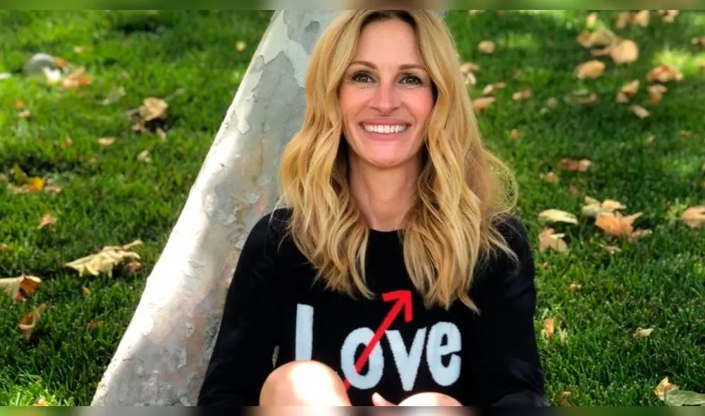 Julia Roberts revela sus secretos de belleza. Foto: Instagram