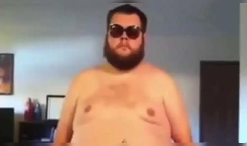Facebook: hombre obeso hace lo más creativo con su figura y provoca la risa de miles [VIDEO]