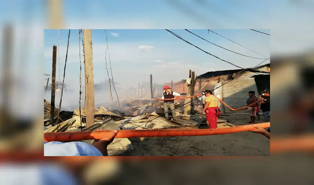  Madre de Dios: incendio destruye mercado informal en zona roja [VIDEO]