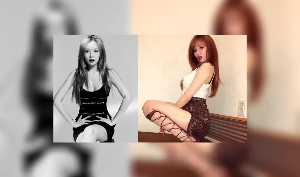 HyunA muestra de más sobre escenario tras sufrir accidente con su vestuario [VIDEO]