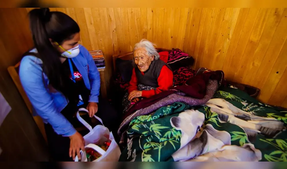 Doña Juana es considerada la mujer más longeva del distrito de Polobaya, en Arequipa. Doña Juana es considerada la mujer más longeva del distrito de Polobaya, en Arequipa.