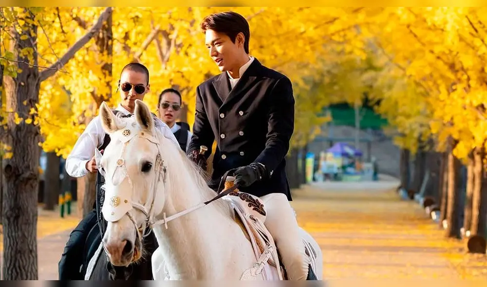 The King: Eternal Monarch es un dorama  protagonizado por Lee Min-ho, Kim Go-eun y Woo Do-hwan.