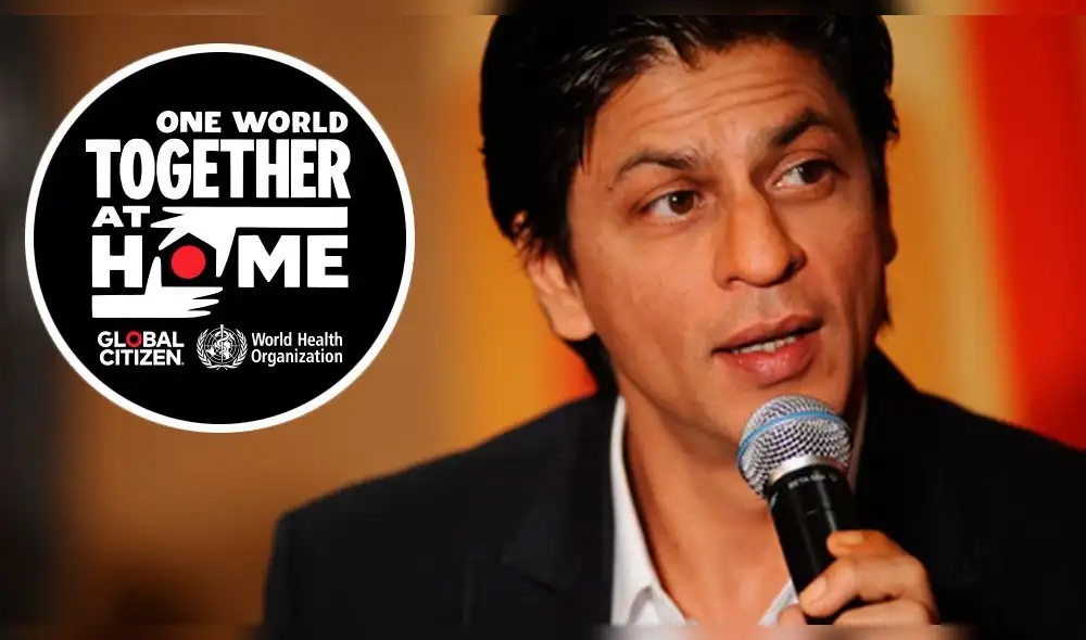 Shah Rukh Khan en el One World Together at Home Shah Rukh Khan en el One World Together at Home