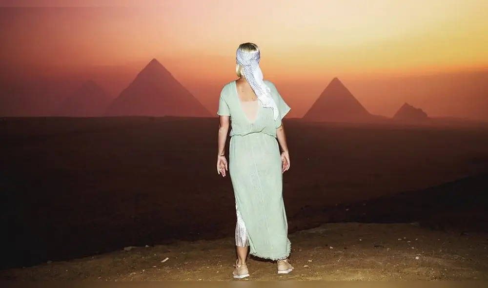 Katy Perry festejó sus 35 años junto a Orlando Bloom en Egipto