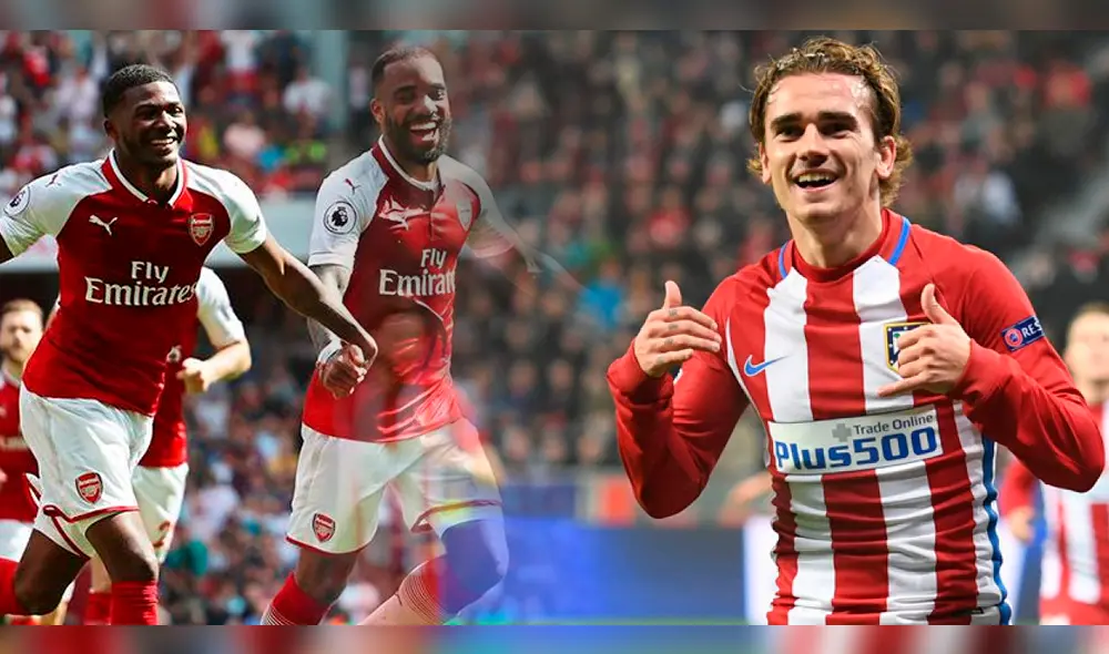 Atlético de Madrid y Arsenal igualaron 1-1 por la Europa League [Goles, resumen]
