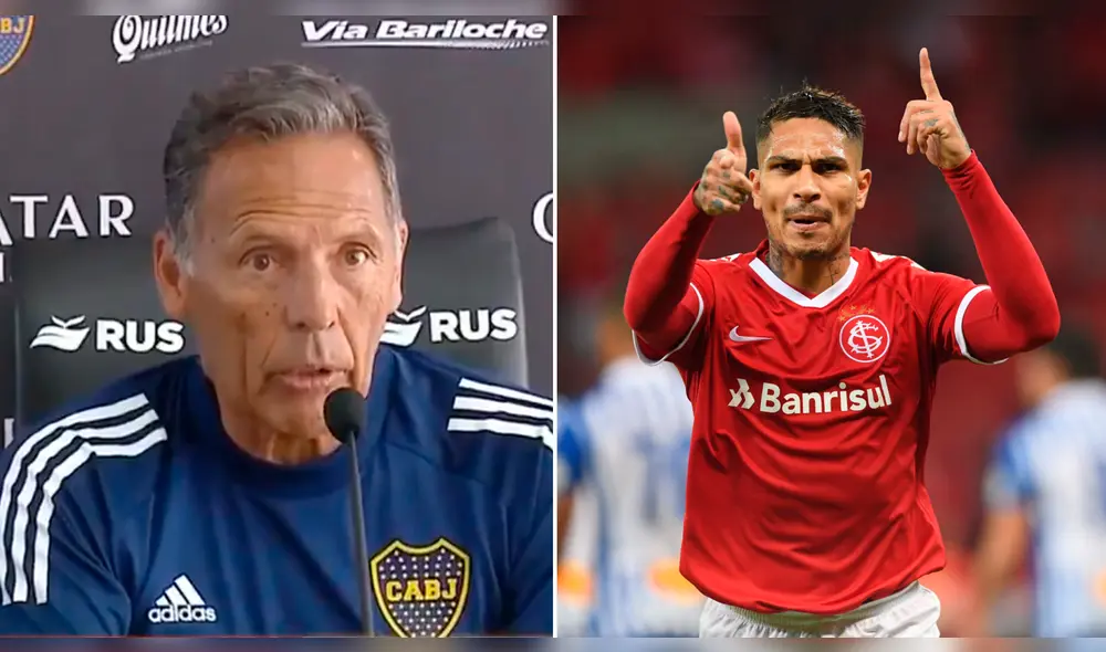 Russo no descartó a Paolo Guerrero en Boca Juniors.