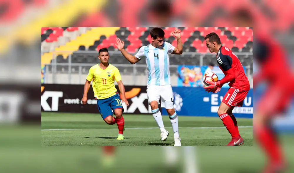 Argentina perdió 0-1 ante Ecuador por el Grupo B del Sudamericano Sub 20 [RESUMEN]