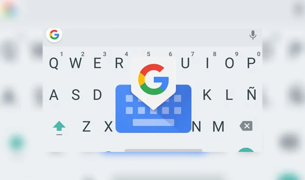 Este teclado de Google se encuentra en todos los móviles Android. Este teclado de Google se encuentra en todos los móviles Android.
