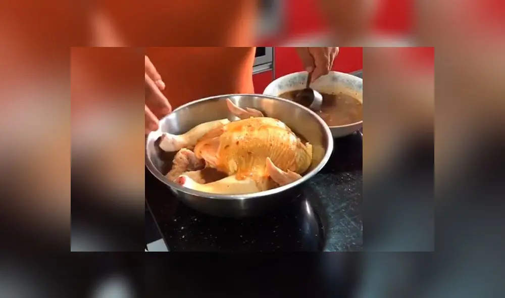 Desliza las imágenes para ver la receta del exquisito pollo a la brasa que podrás elaborar en tu propia casa. Foto: @mariafernandaalba Desliza las imágenes para ver la receta del exquisito pollo a la brasa que podrás elaborar en tu propia casa. Foto: @mariafernandaalba