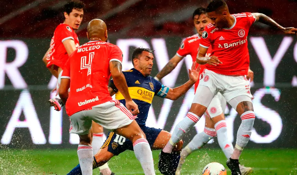 Boca Juniors y Internacional juegan este miércoles por la vuelta de los octavos de final de la Copa Libertadores 2020. Foto: EFE