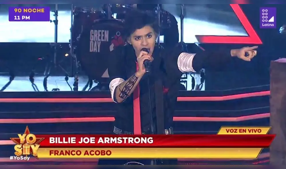 Yo Soy: Imitador de Green Day recibe grosería de Johanna San Miguel