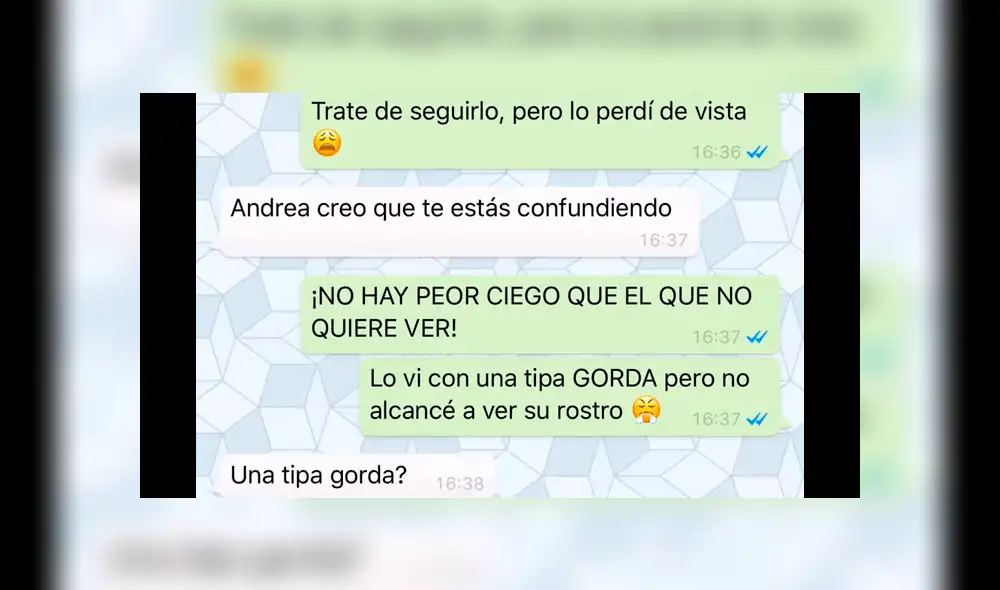 WhatsApp: Intentó advertir a su amiga de la infidelidad de su novio y terminó en ridículo [VIDEO]
