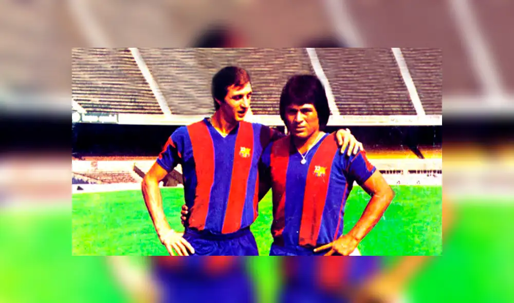 Liga Santander recordó debut del 'Cholo' Sotil en Barcelona