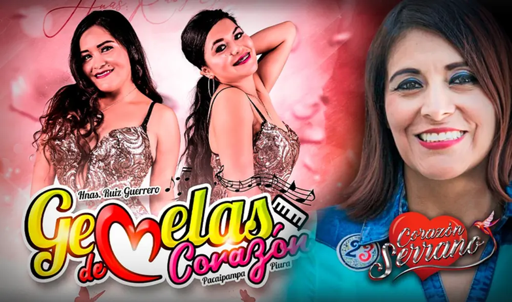 Luz María y Cruz María Guerrero Neira se abren paso en el rubro musical. Foto: Facebook / composición de Jazmín Ceras / La República