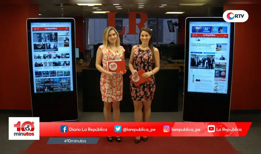 Consejo de Ética del CAL suspende colegiatura del fiscal Chávarry - 10 minutos Edición Matinal