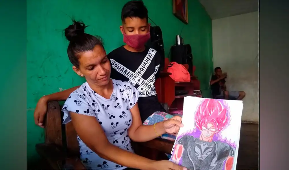 Su publicación se volvió viral, lo que ha provocado que dibuje y venda decenas de ilustraciones. Foto: Liz Gascón Su publicación se volvió viral, lo que ha provocado que dibuje y venda decenas de ilustraciones. Foto: Liz Gascón