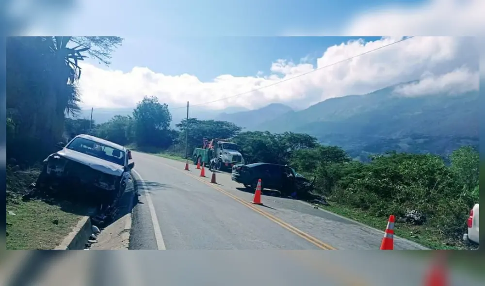 La autoridad policiañ exhortó a la población ser responsable para evitrar accidentes de tránsito. Foto: Radio Jequetepeque La autoridad policiañ exhortó a la población ser responsable para evitrar accidentes de tránsito. Foto: Radio Jequetepeque