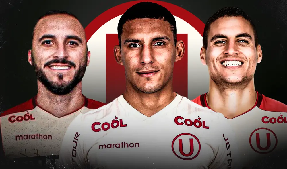 Alex Valera y Emanuel Herrera llegaron a Universitario en esta temporada 2023, mientras que Succar renovó su contrato. Foto: composición Gerson Cardoso/GLR