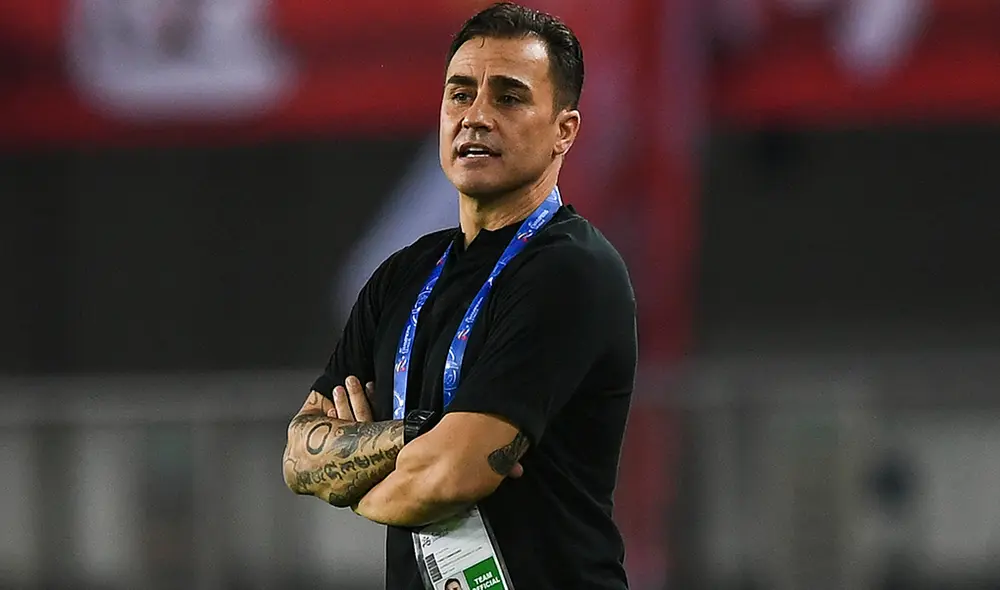 Fabio Cannavaro habla sobre el coronavirus desde China. Foto: AFP Fabio Cannavaro habla sobre el coronavirus desde China. Foto: AFP