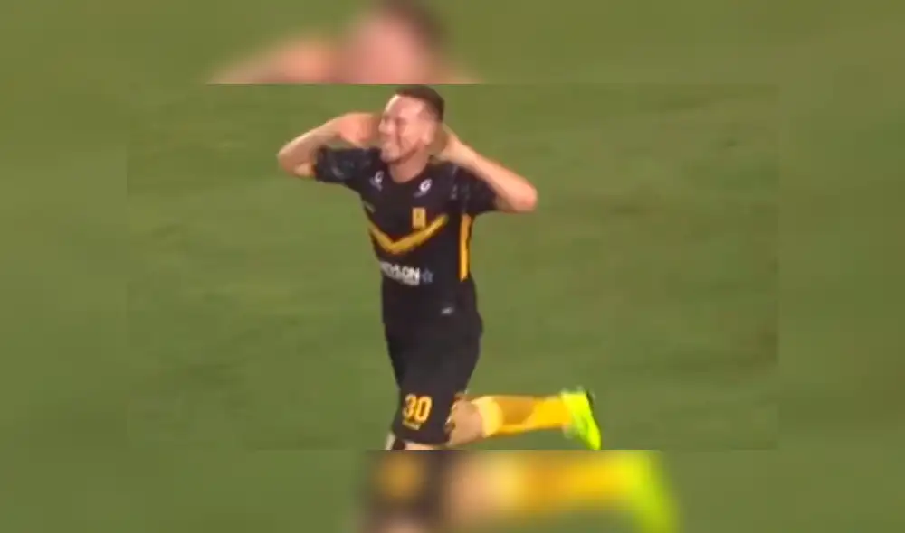 Sebastián La Torre marcó su quinto gol en el torneo. Créditos: Captura de tv